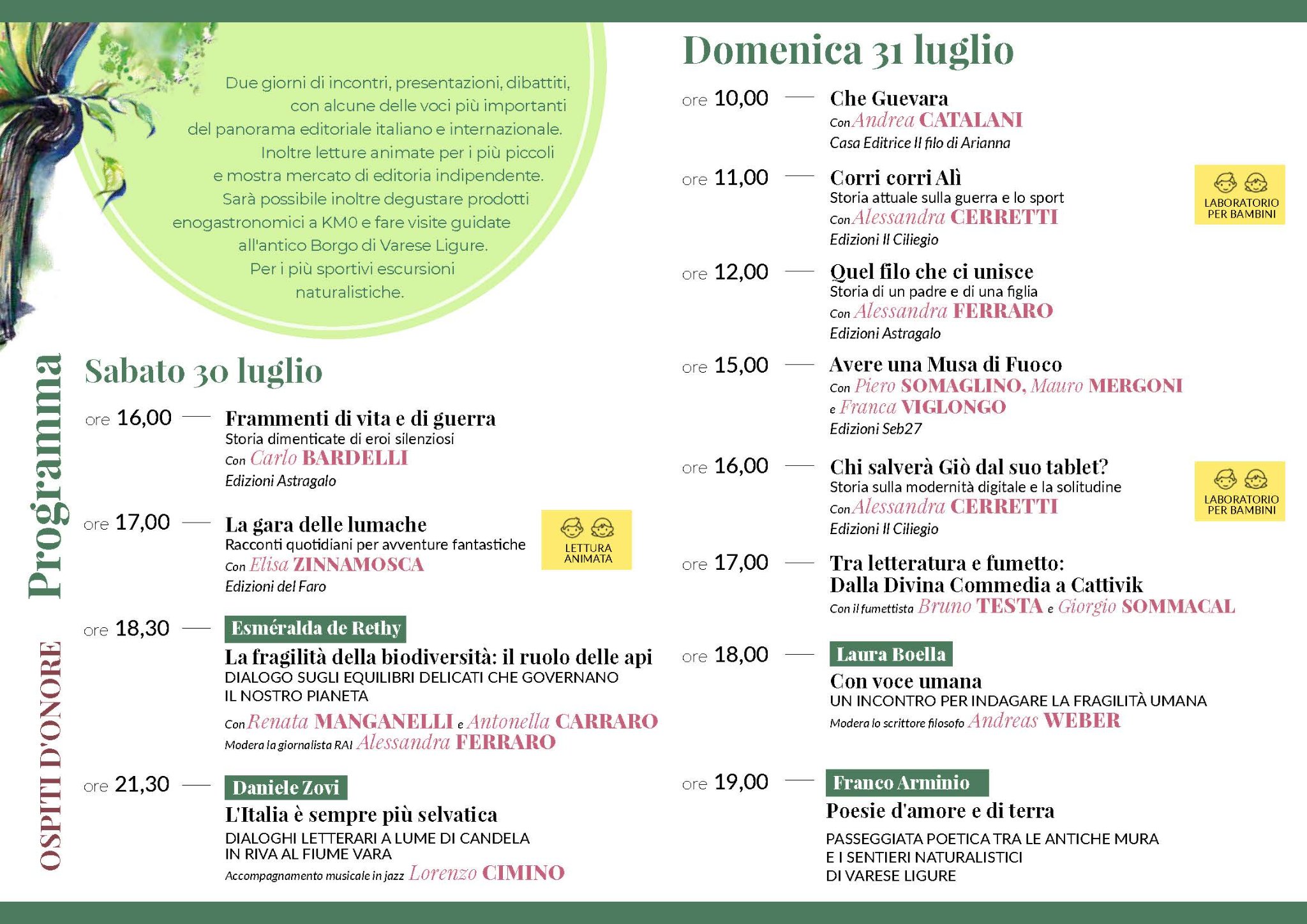 Val di Vara Book Festival, in arrivo la prima edizione - Edizioni
